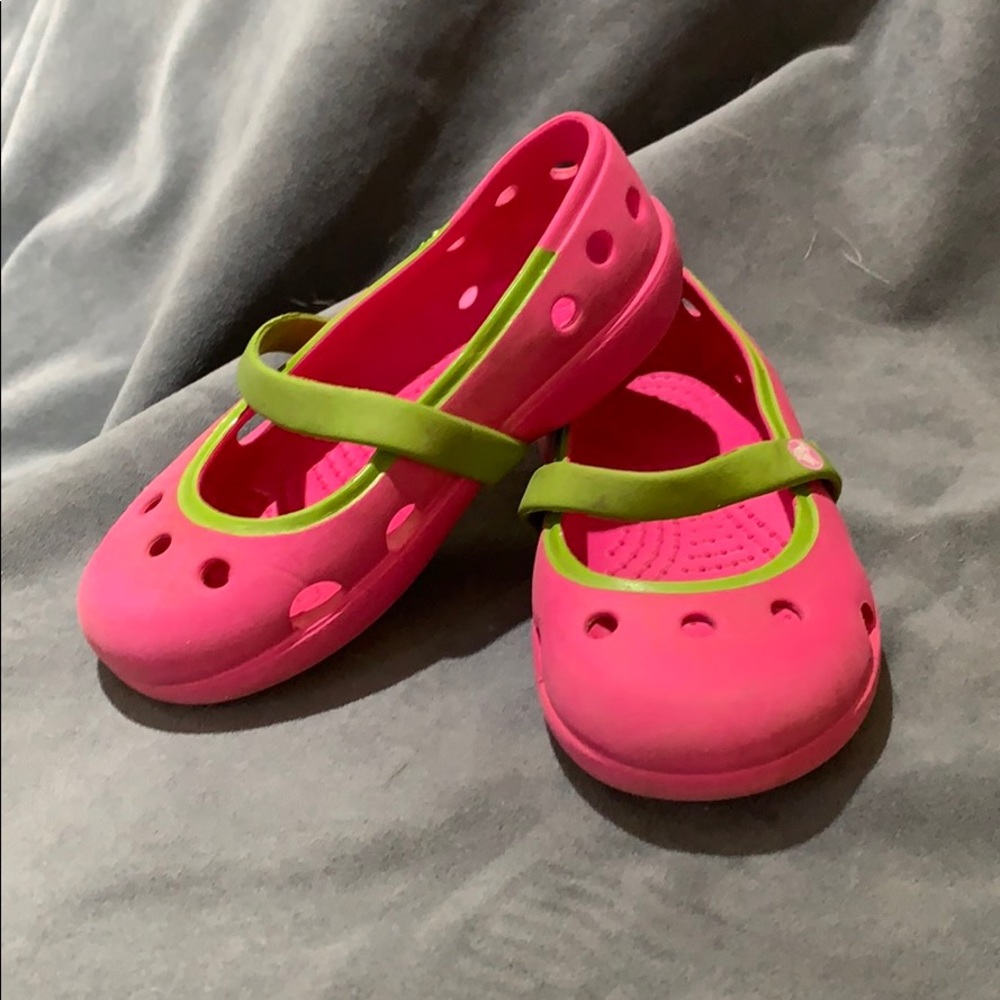 Croc Mary Jane flats